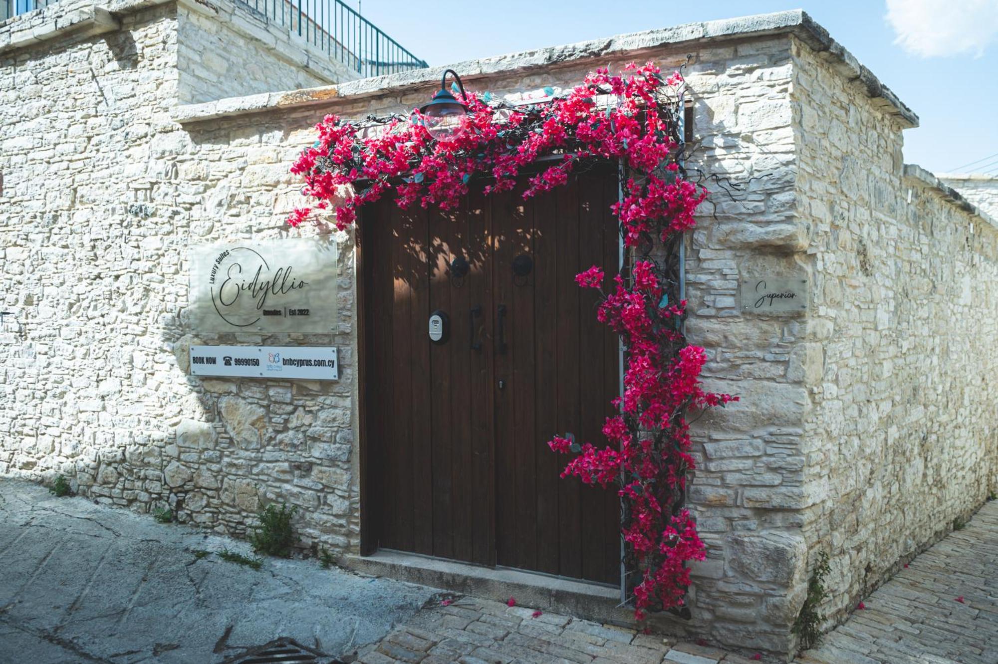Eidyllio Luxury Suites Όμοδος Εξωτερικό φωτογραφία